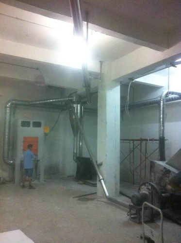 破碎車間用小型除塵器實例